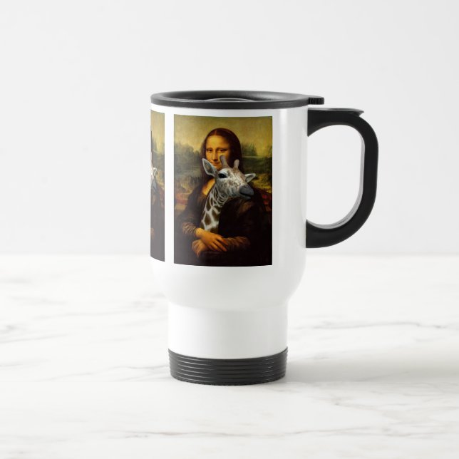 Mona Lisa Kärlek Giraffes Resemugg (Höger)