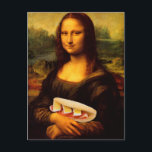 Mona Lisa Kärlek Paninis Vykort<br><div class="desc">Äggskinka lite mjukt bröd - utsökt</div>