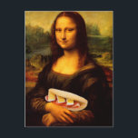 Mona Lisa Kärlek Paninis Vykort<br><div class="desc">Äggskinka lite mjukt bröd - utsökt</div>
