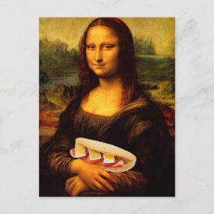 Mona Lisa Kärlek Paninis Vykort