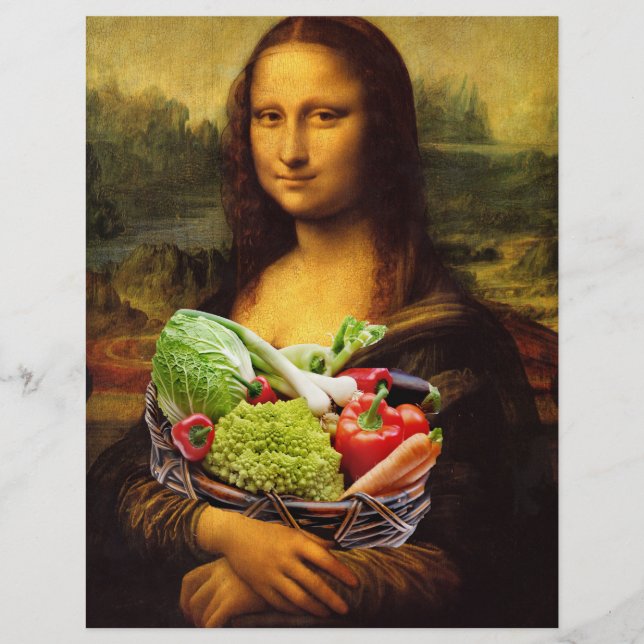 Mona Lisa Kärlek Vegetables (Framsida)