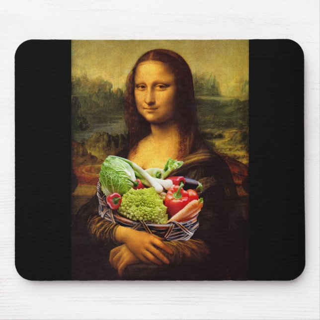 Mona Lisa Kärlek Vegetables Musmatta (Framsidan)