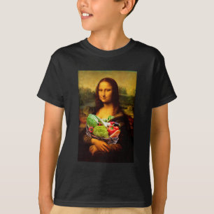 Mona Lisa Kärlek Vegetables T Shirt