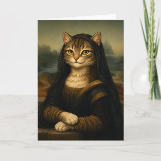Mona Lisa Kattparodi Renässanskonst Kort