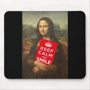 Mona Lisa Keep Calm And Smile Musmatta