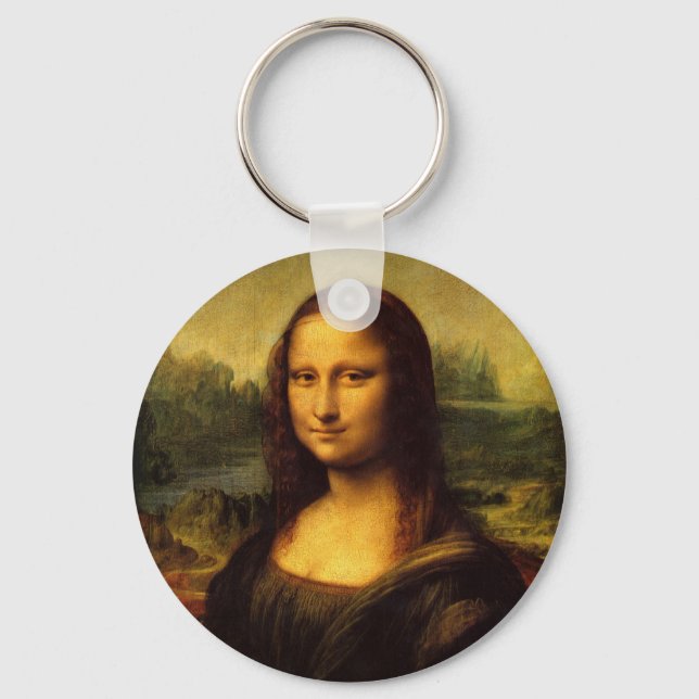 Mona Lisa Keychain Nyckelring (Framsida)