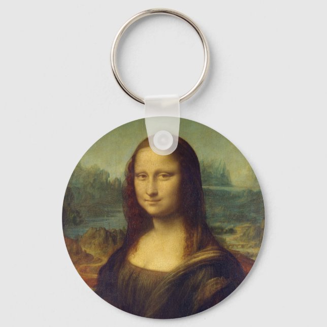 Mona Lisa Keychain Nyckelring (Framsida)