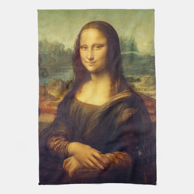 Mona Lisa Kökshandduk (Vertikal)