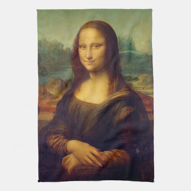 Mona Lisa Kökshandduk (Vertikal)
