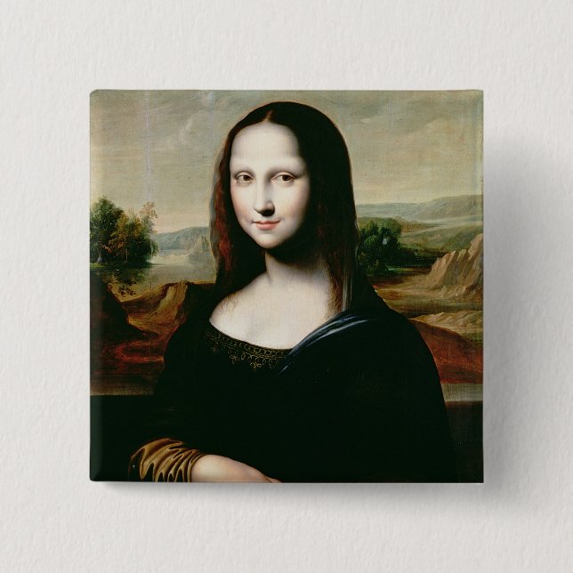 Mona Lisa, kopierar av målningen vid Leonardo da Knapp (Framsida)