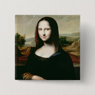 Mona Lisa, kopierar av målningen vid Leonardo da Knapp
