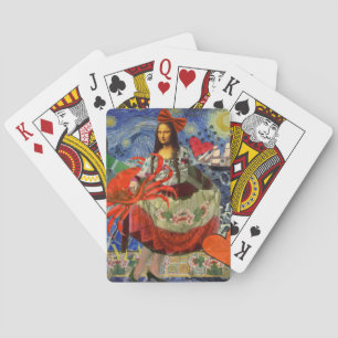Mona Lisa Kul Zodiak Nyckfull Casinokort