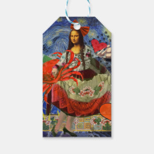 Mona Lisa Kul Zodiak Nyckfull Presentetikett