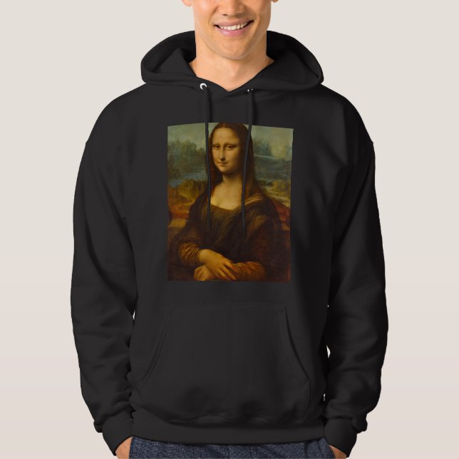 Mona Lisa, La Joconde,1503 av Leonardo da Vinci Hoodie (Framsida)