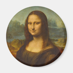 Mona Lisa, La Joconde,1503 av Leonardo da Vinci Magnet