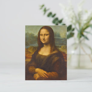 Mona Lisa, La Joconde av Leonardo da Vinci Helg Vykort