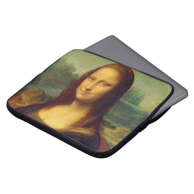 Mona Lisa Laptop Fodral (Framsida topp)