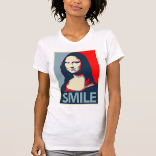 Mona Lisa leende Tee Shirt