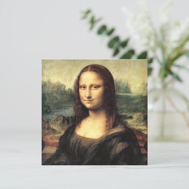 Mona Lisa Leonardo da Vinci (Stående Fram)