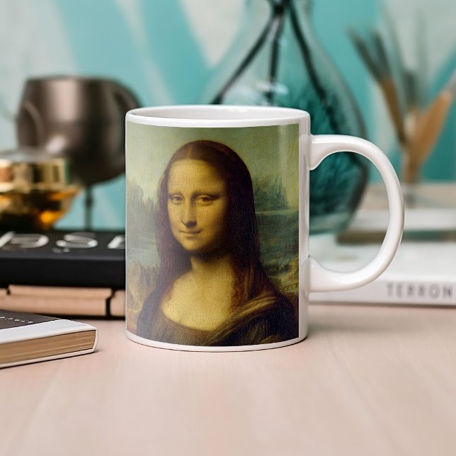 Mona Lisa | Leonardo da Vinci Kaffemugg (Skapare uppladdad)