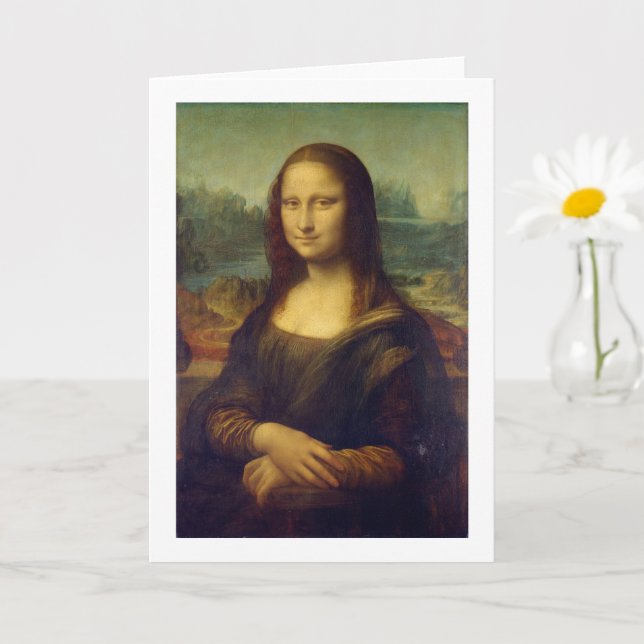 Mona Lisa, Leonardo da Vinci Kort (Liten växt)
