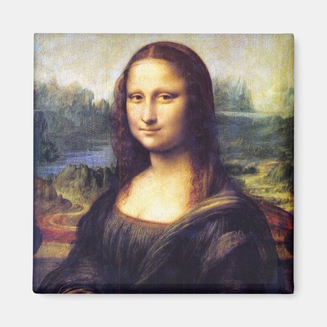 Mona Lisa, Leonardo da Vinci Magnet (Framsidan)