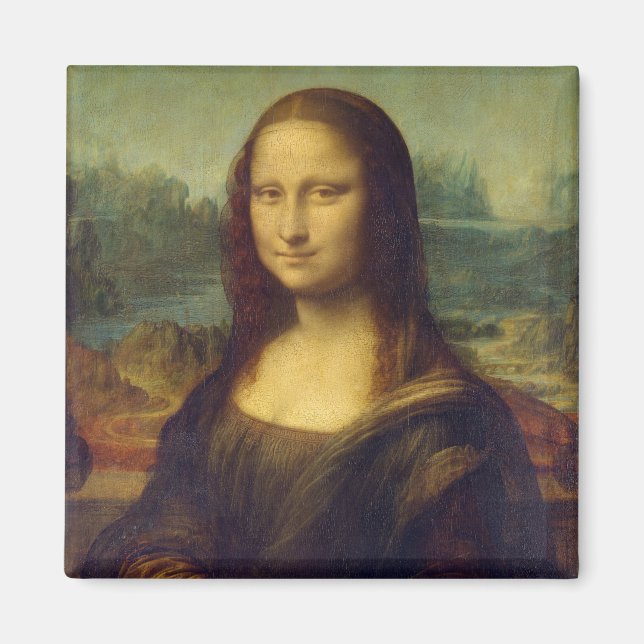 Mona Lisa, Leonardo da Vinci Magnet (Framsidan)