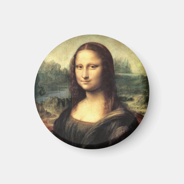Mona Lisa Leonardo da Vinci Magnet (Framsidan)