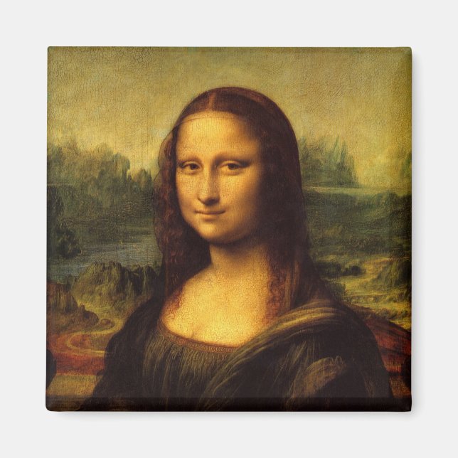 Mona Lisa Leonardo Da Vinci Magnet (Framsidan)