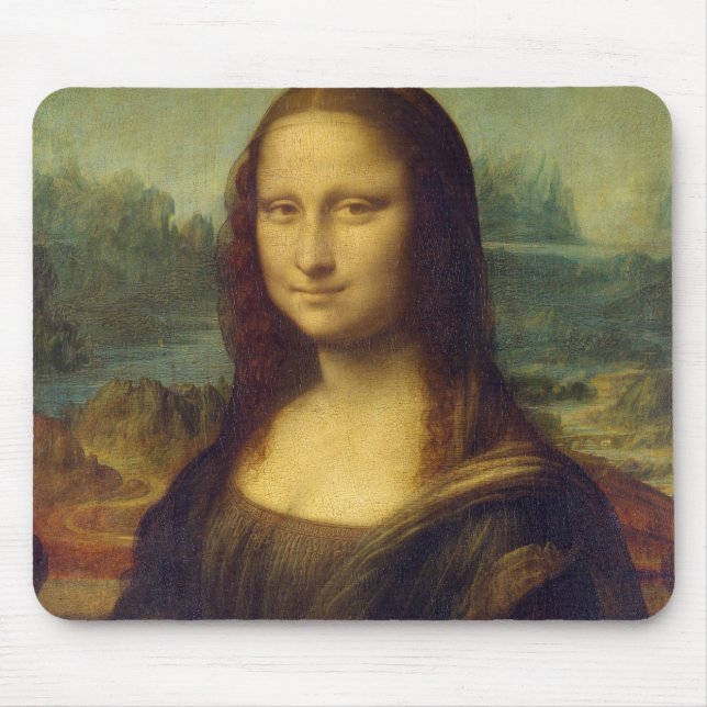 Mona Lisa, Leonardo da Vinci Musmatta (Framsidan)