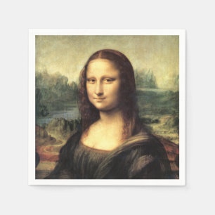 Mona Lisa Leonardo da Vinci Pappersservett