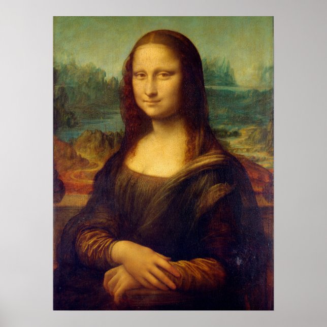 Mona Lisa - Leonardo da Vinci Poster (Framsidan)