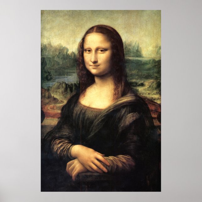 Mona Lisa Leonardo da Vinci Poster (Framsidan)