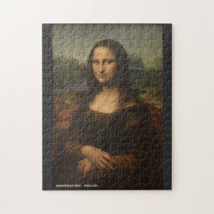 Mona Lisa Leonardo Da Vinci Pussel