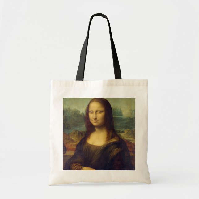 Mona Lisa, Leonardo da Vinci Tygkasse (Framsidan)