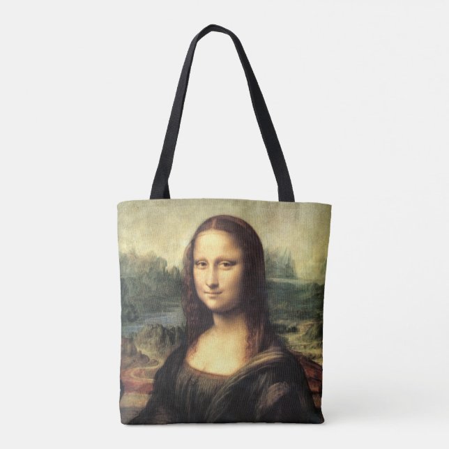 Mona Lisa Leonardo da Vinci Tygkasse (Baksida)