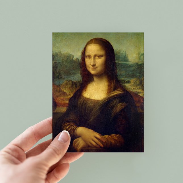 Mona Lisa | Leonardo da Vinci Vykort (Skapare uppladdad)