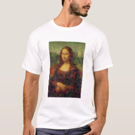 Mona Lisa Lettuce Fine Art Vegan Spoof T Shirt