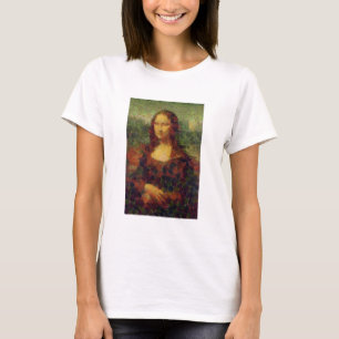 Mona Lisa Lettuce Fine Art Vegan Spoof T Shirt