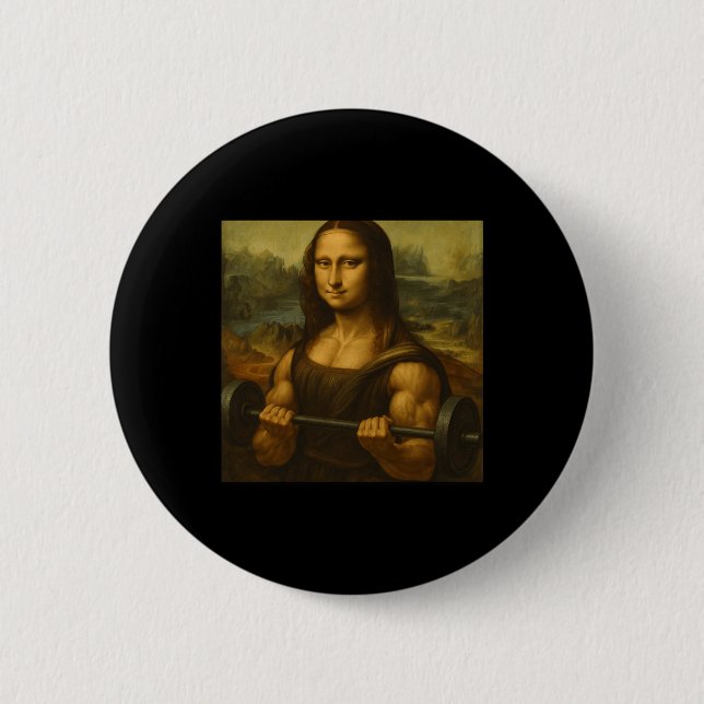 Mona Lisa Liiting Weights Strong Art Gains Bodybui Knapp (Framsida)