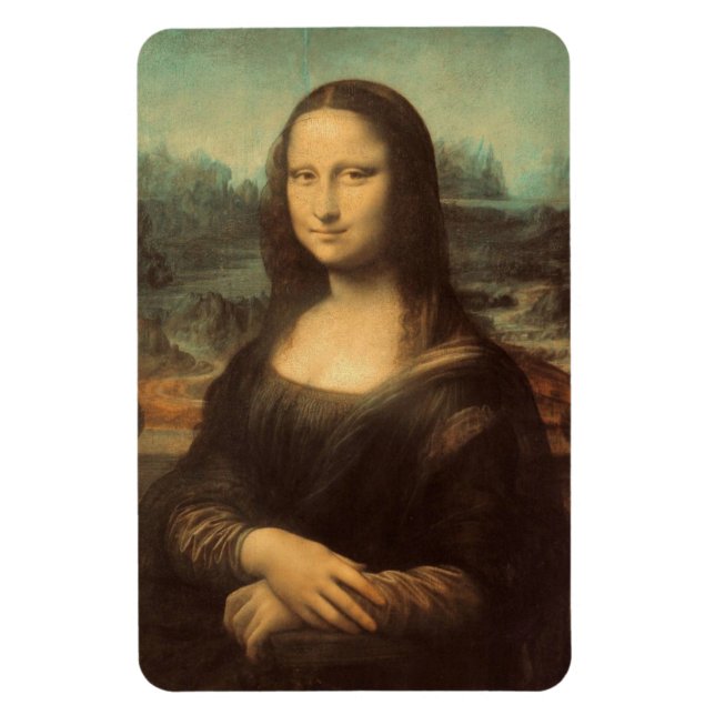 Mona Lisa Magnet (Vertikal)