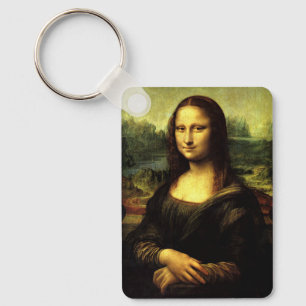 Mona Lisa, målning av berömd, Nyckelring