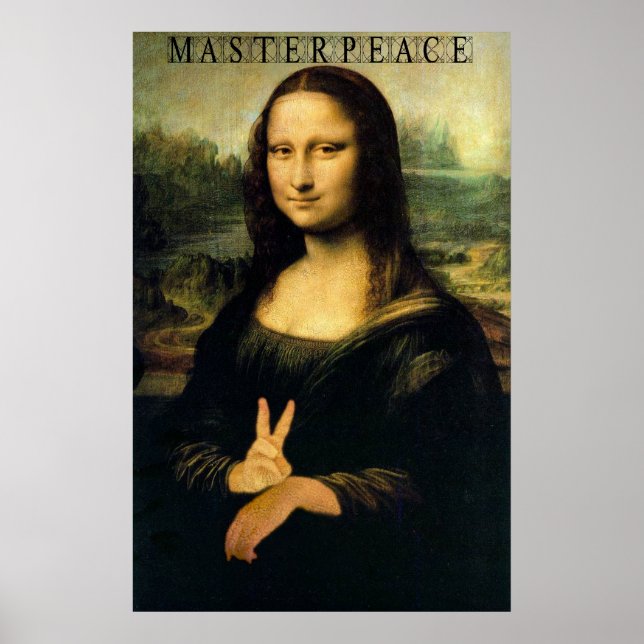 Mona Lisa - MasterPeace Poster (Framsidan)