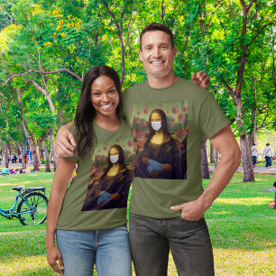 Mona Lisa Mbad uppträda Säkert Unisex T Shirt