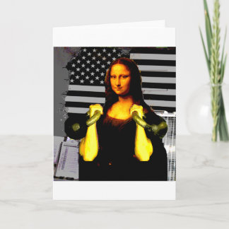 Mona Lisa med KettleBells Kort