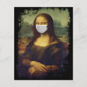 Mona Lisa med mask