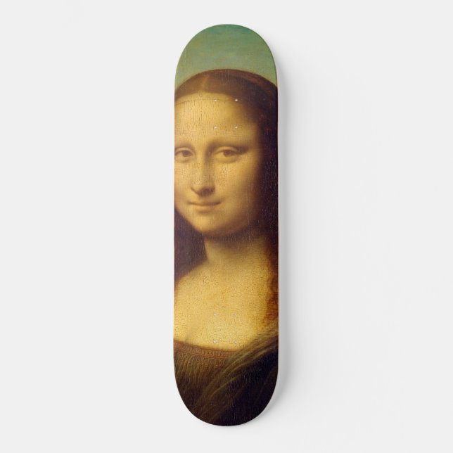Mona Lisa Mini Skateboard Bräda 18,5 Cm (Framsida)