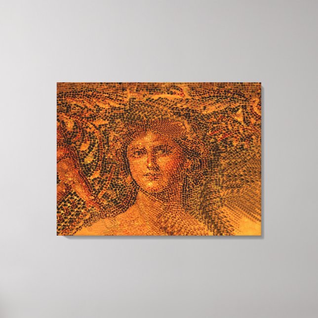 Mona Lisa Mosaic Canvastryck (Framsida)