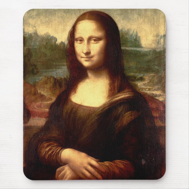 Mona Lisa Mouse Pad Musmatta (Framsidan)