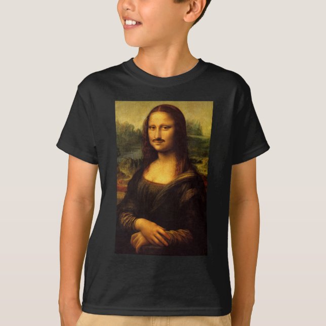 Mona lisa mustasch tröja (Framsida)